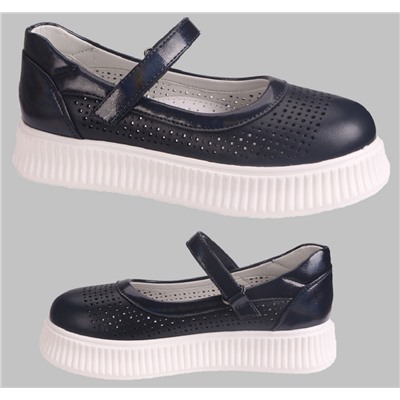 Туфли перф Tom.Miki 10759 D син ( 3,0)