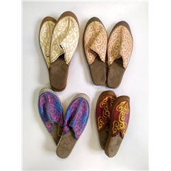 Тапочки этнические экокожа (36/37,38/39,40/41,42/43,44/45)