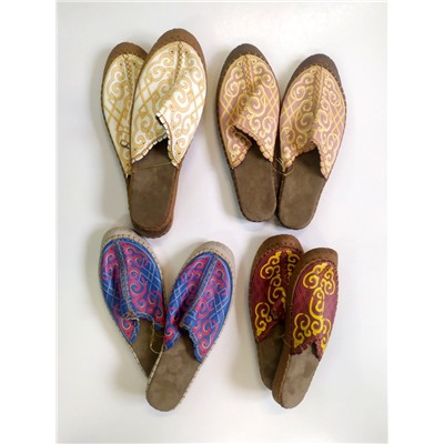 Тапочки этнические экокожа (36/37,38/39,40/41,42/43,44/45)