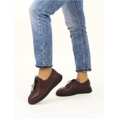 03-YH287-10 VINOUS Полуботинки летние женские (натуральная кожа)