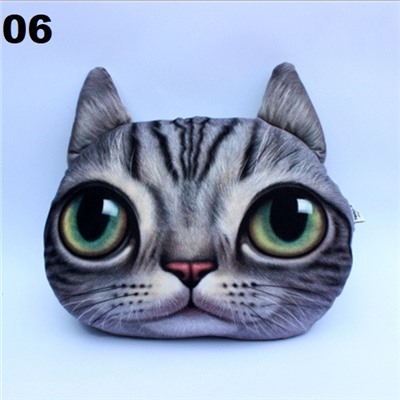Подушка 3D Cat Fan YR-003
