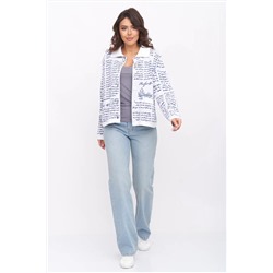 Жакет Д 3307/бело-джинсовый