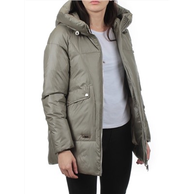 78 GRAY GREEN Куртка зимняя женская (200 гр. холлофайбер)