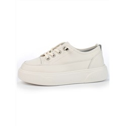 05-SD8-2D BEIGE Кроссовки женские (натуральная кожа)