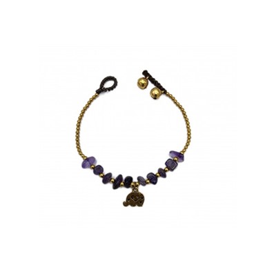 Браслет ручной работы с кулоном в виде слона #2 Handmade Bracelet with Elephant pendant style #2