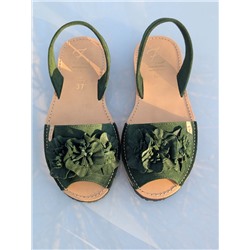 Испанские абаркасы от AB.ZAPATOS · 3206 lazo verde АКЦИЯ
