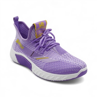 Кроссовки текстильные Р108-4 фиолетовые п/п