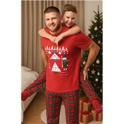 Мужская новогодняя пижама Happyfox