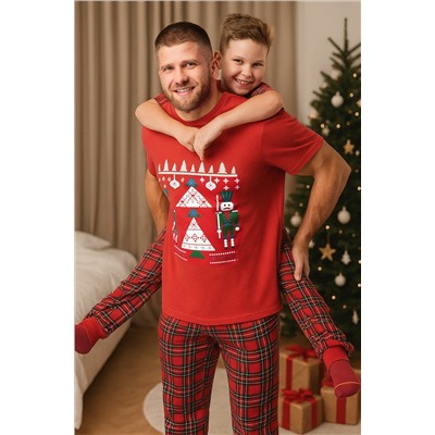 Мужская новогодняя пижама Happyfox
