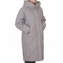 A620 GRAY Пальто зимнее женское (200 гр. био-пух)