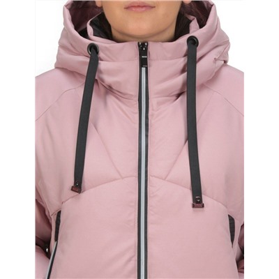 21068 PINK Куртка зимняя женская FLANCE ROSE (200 гр. холлофайбера)
