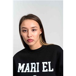Свитшот женский "Mari El" черный