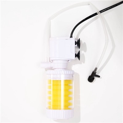 Фильтр внутренний JINGYE JY-8100F, 500 л/ч, 6 Вт