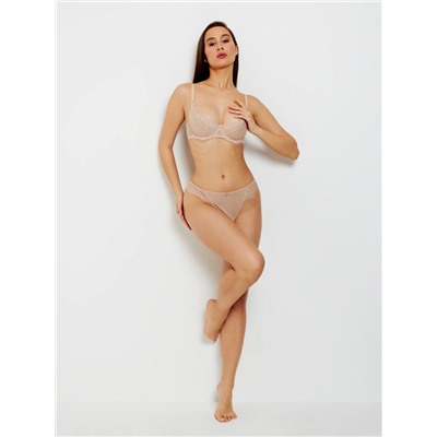 Трусы стринг жен Ksimena бежевый Infinity Lingerie