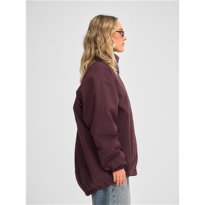 Куртка женская винный