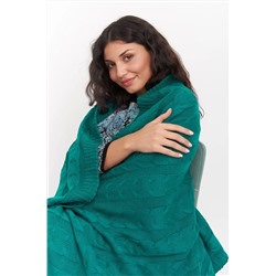 Плед 35969/изумруд