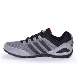Sport + ADD DA553-7 Кроссовки св.сер текстиль+замша