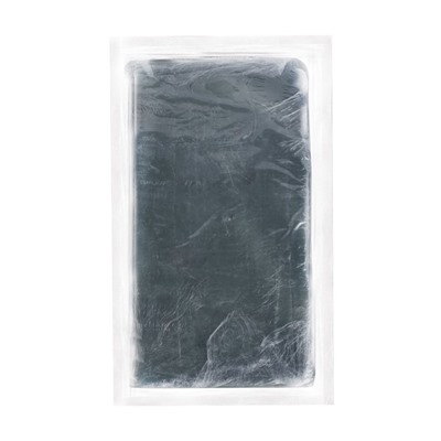 Глина для лепки натуральная голубая 1000 г, Calligrata, самозатвердевает (подходит для обжига)