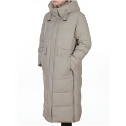 8359 LT. OLIVE Пальто зимнее женское (200 гр. холлофайбер)