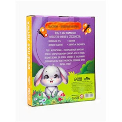 Картина пластилином «Зайка», 21×15 см, набор для творчества