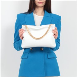 Женская кожаная сумка Richet 2955LNG 256 Белый