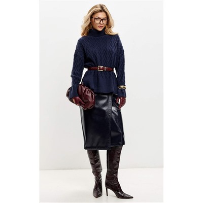 Джемпер F522-1502 d.blue