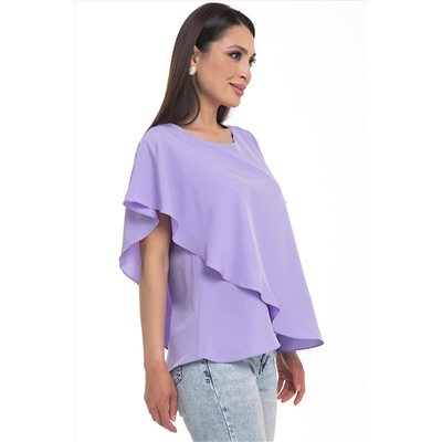 Блузка лёгкая сиреневая