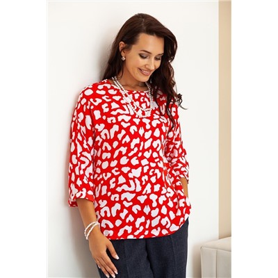 Блузка МД-249 красный