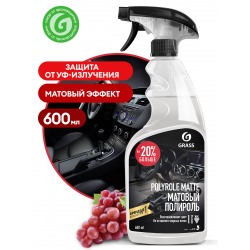 Полироль-очиститель пластика матовый "Polyrole Matte" 600мл.