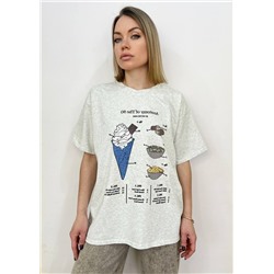 Футболка OVER SIZE (плотный хлопок)