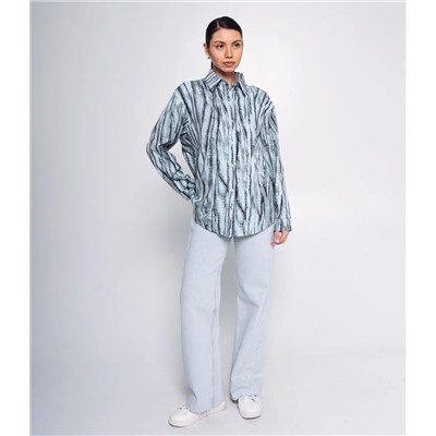 Рубашка #КТ8828 (6), ментоловый