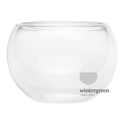 Необжигающая чашка-термос "Лилия средняя" из жаропрочного стекла, 140 мл, шт