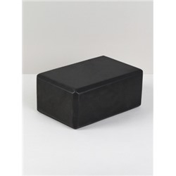 Блок для йоги и фитнеса спортивный 23*15*10 см / YJZ590/2 /уп 50/ черный