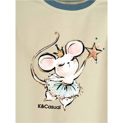 Костюм 1315А8 серо-синий