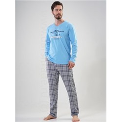 204071 5262 Комплект мужской Vienetta с брюками Дроп