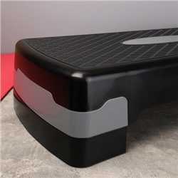 Степ платформа для фитнеса Woohooo StepFit S1 / 68см / серый / уп 5