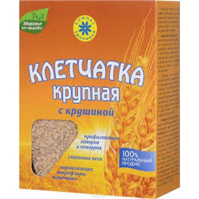 Клетчатка пшеничная с корой крушины, 150гр