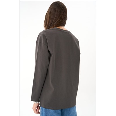 Лонгслив Эшли (графит)