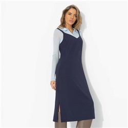 Сарафан, который стройнит, Для важных свиданий (синий)