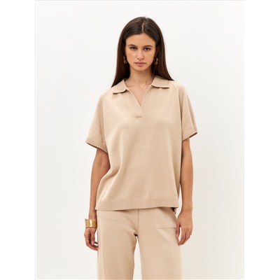 Поло TAMUNA, Светлый беж