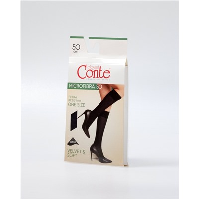 CONTE MICROFIBRA 50 NEW Гольфы женские (конверт)