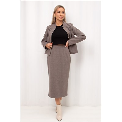 Жакет укороченный с длинными рукавами Агнес №1