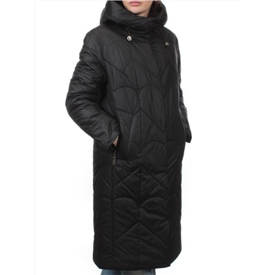 TR-2301 BLACK Пальто зимнее женское (верблюжья шерсть)