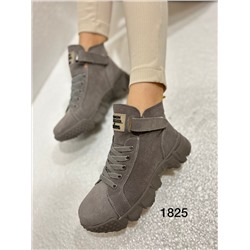 Fashion T1825K Ботильоны женские сер нат (прессов) замша, подклад текстиль