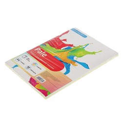 Бумага цветная Calligrata, А4, 100 листов, 5 цветов, пастель, 80 г/м²