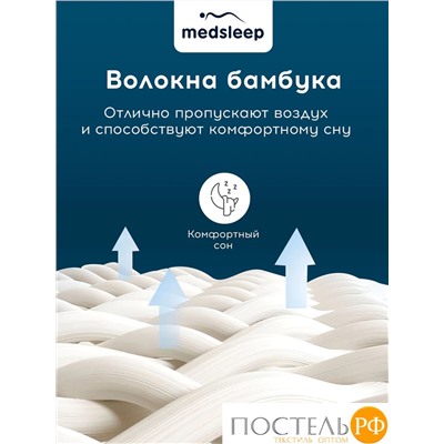 MEDSLEEP ДЕ ЛЮКС ПЛЮС Одеяло 140х205,1пр + Подушка 50х70,1пр.
