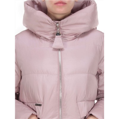 2119 PINK Пальто зимнее женское MELISACITI (200 гр. холлофайбера)