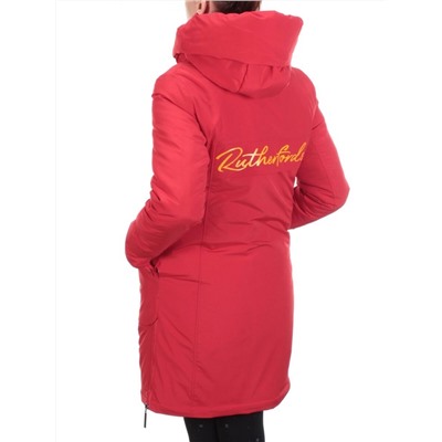 20-137 RED Пальто женское зимнее PlOOEPLOO (200 гр. холлофайбера)