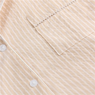 Сорочка ночная женская SL HOME Basic, бежевая