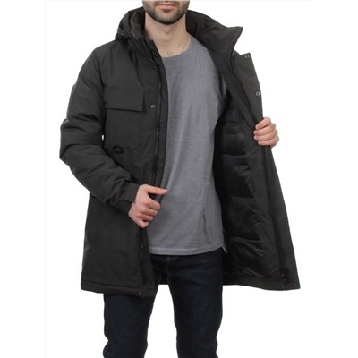 2185 DK.GREEN Куртка мужская зимняя облегченная (130 гр. холлофайбер)